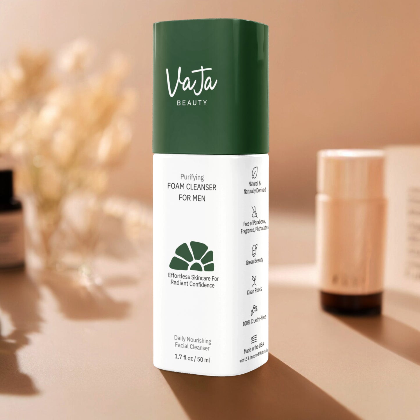 VaJa Beauty Purifying Foam Cleanser For Men